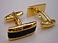 gold cuff links, cufflinks